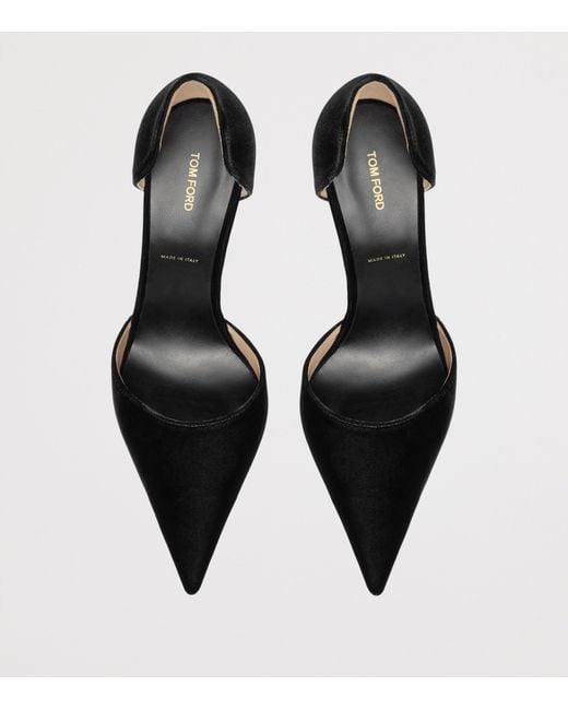 Tom Ford Black Velvet D'Orsay Pumps 105