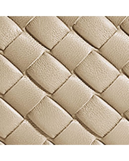 Bottega Veneta Metallic Small Leather Veneta Top-Handle Bag