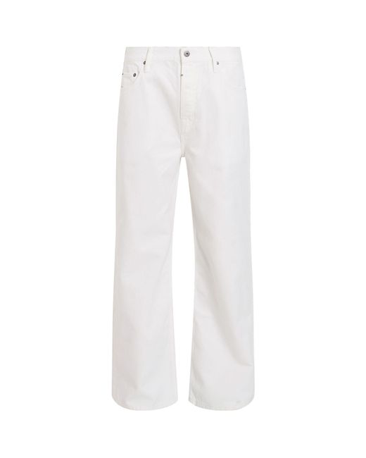 AllSaints White Lenny Jeans for men