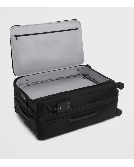 Tumi Black Alpha 4 Large Dual Access Expandable Suitcase