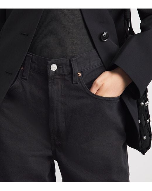 Agolde Black Low Curve Jeans