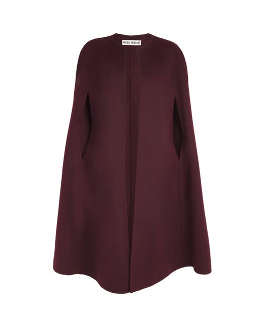Wolk Morais Purple Cashmere Monceau Cape