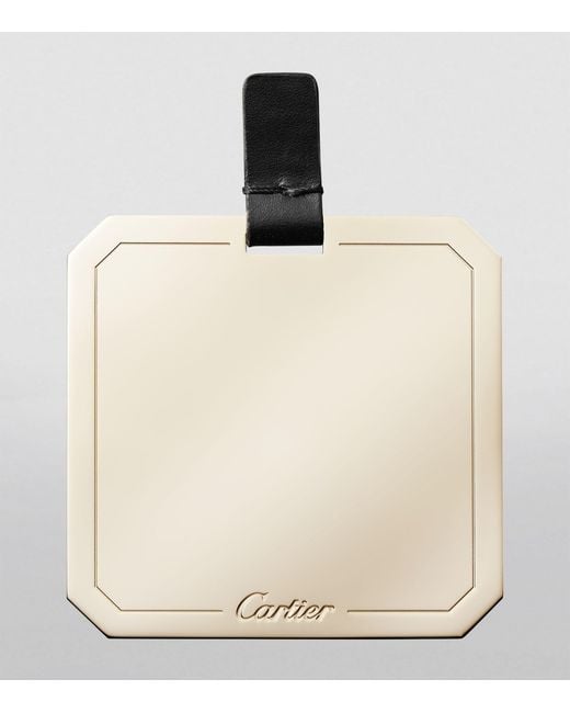 Cartier Black Mini Leather C De Chain Bag