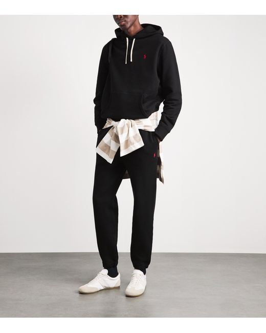 Polo Ralph Lauren Black Polo Pony Sweatpants for men