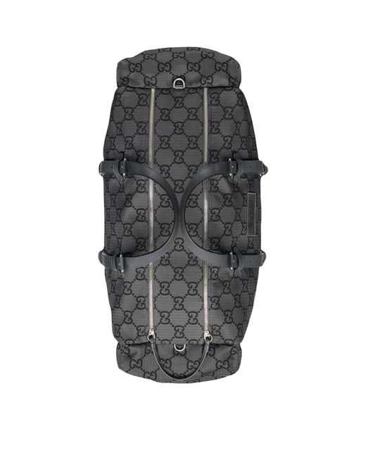Gucci Black Gg Duffle Bag for men