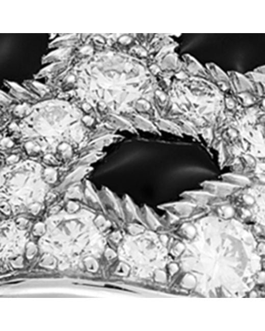 Cartier Metallic And Diamond Panthère De Ring