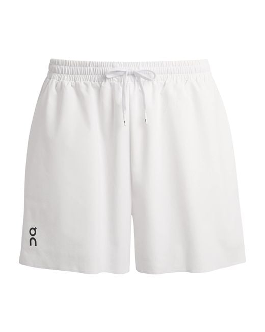 On Shoes White Court Shorts for men
