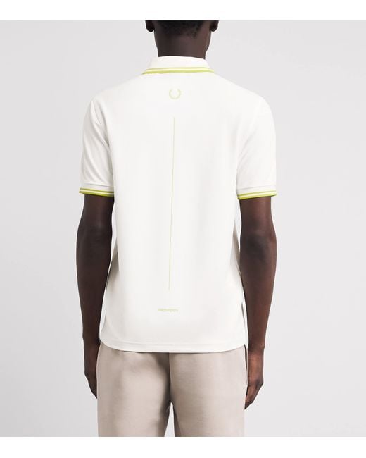 Fred Perry White Tennis Polo Shirt for men
