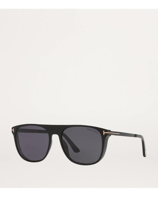 Tom Ford Gray Acetate Lionel-02 Sunglasses for men