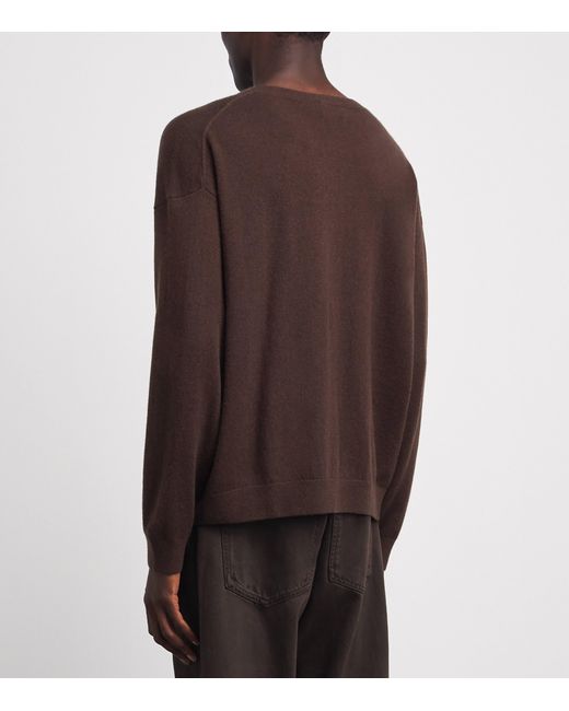 FRAME Brown Cashmere Sweater for men