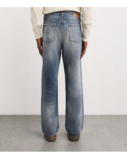 Polo Ralph Lauren Blue Heritage Straight Distressed Jeans for men