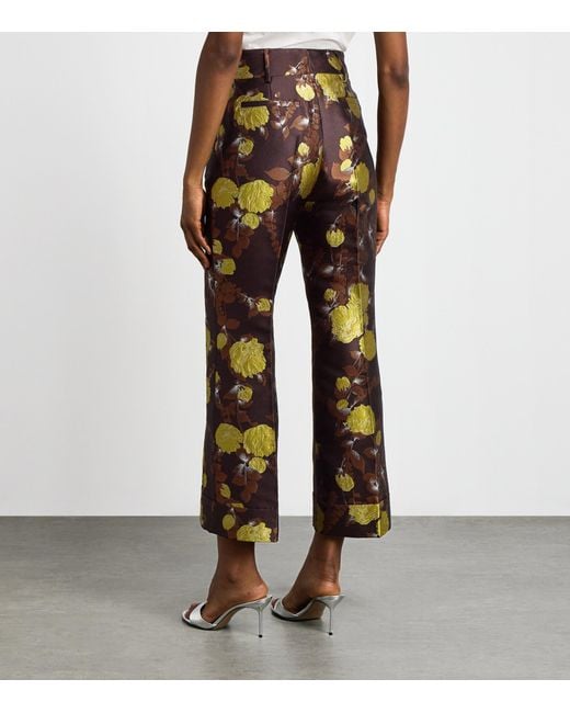 LaDoubleJ Brown Cropped Hendrix Trousers