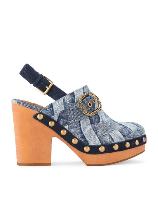 Kurt Geiger Blue Kurt Geiger Heels Denim Mayfair