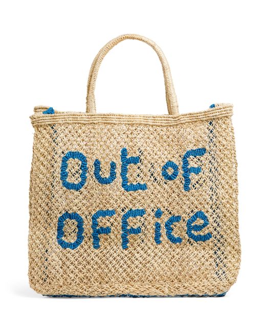 The Jacksons Blue Large Out Of Office Tote Bag