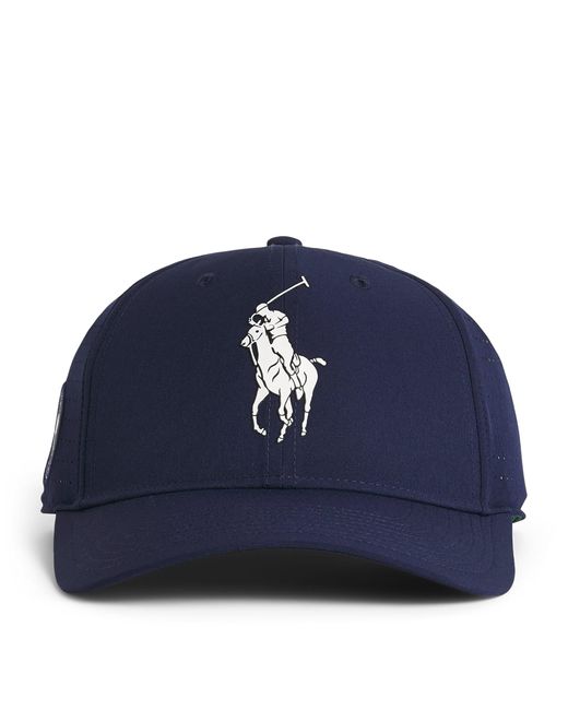 Ralph Lauren Blue X Wimbledon Polo Pony Baseball Cap for men