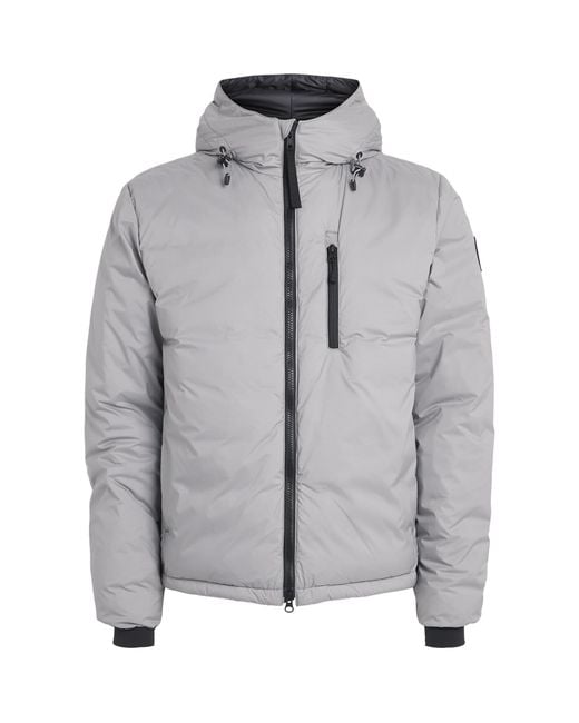 Canada Goose Gray Lodge Hooded Jacket for men