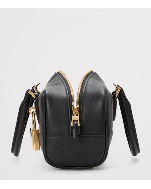 Loewe Black X Albers Leather Amazona 23 Top-Handle Bag