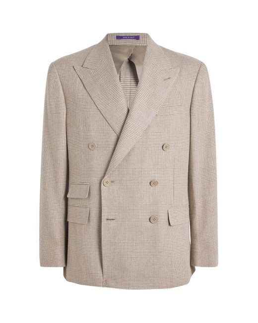 Ralph Lauren Natural Wool-Silk-Cashmere 2-Piece Suit for men
