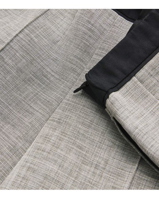 Maje Gray Tailored Shorts