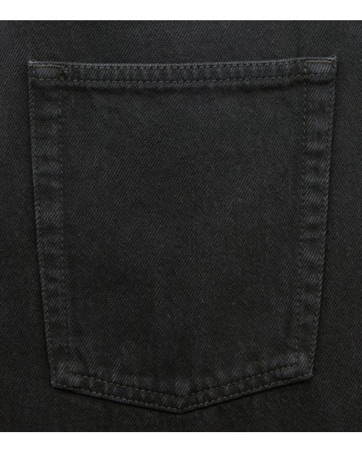 Saint Laurent Black Relaxed Slim Jeans for men