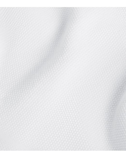 Dunhill White Cotton Crew-Neck Sweater for men