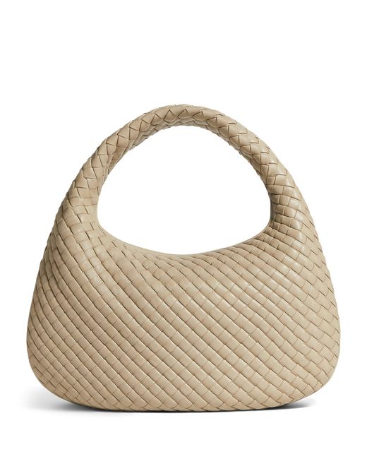 Bottega Veneta Metallic Leather Veneta Shoulder Bag