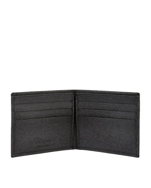 Chopard Black Small Leather Il Classico Bifold Wallet for men