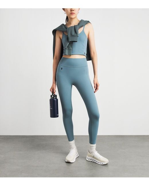 On Shoes Blue Studio Sports Bra