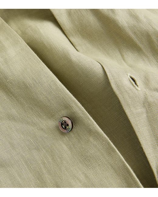 CHE Green Linen Shirt for men