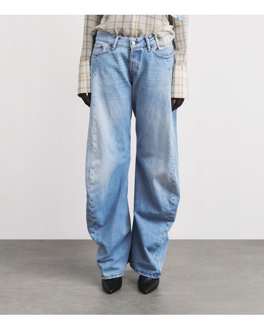 Acne Blue Vintage 2006 Wide-Leg Jeans
