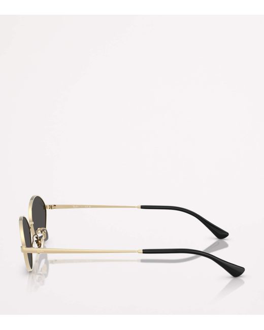 Ray-Ban Metallic Rb3757 Kai Bio-Based Oval Sunglasses