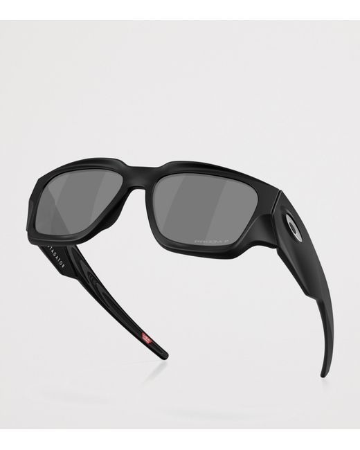 Oakley Black Instagator Rectangle Sunglasses for men