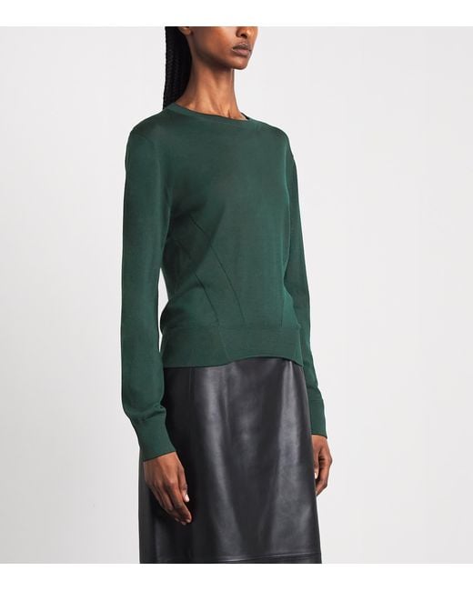 FFORME Green Merino Wool Mitchell Sweater