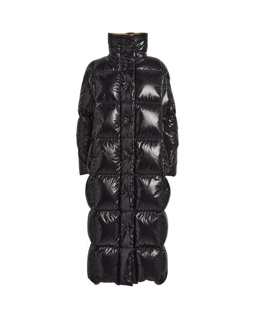 Moncler Black Down-filled Parnaiba Coat