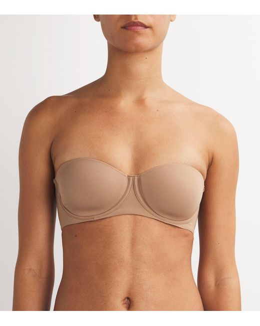 Skims Brown Fits Everybody Strapless Bra