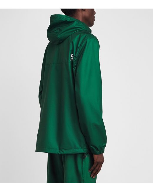Pulco Studios Green Water-Resistant Coaches Jacket for men