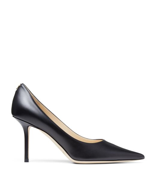 Jimmy Choo Blue Love 85 Suede Pumps