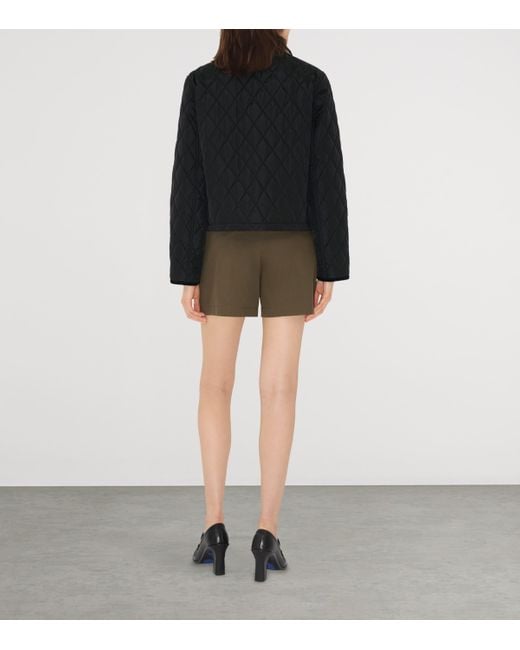 Burberry Black Cropped Jacket
