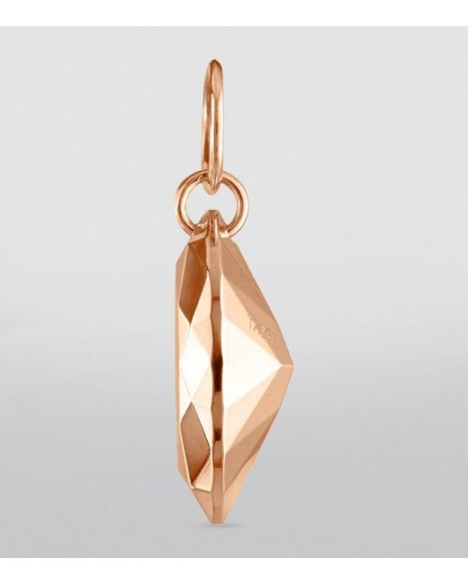 Maria Tash Natural Faceted Marquise Charm