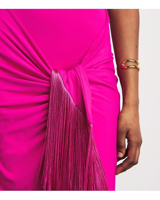 Taller Marmo Pink Pareo-Detail Romy Swimsuit