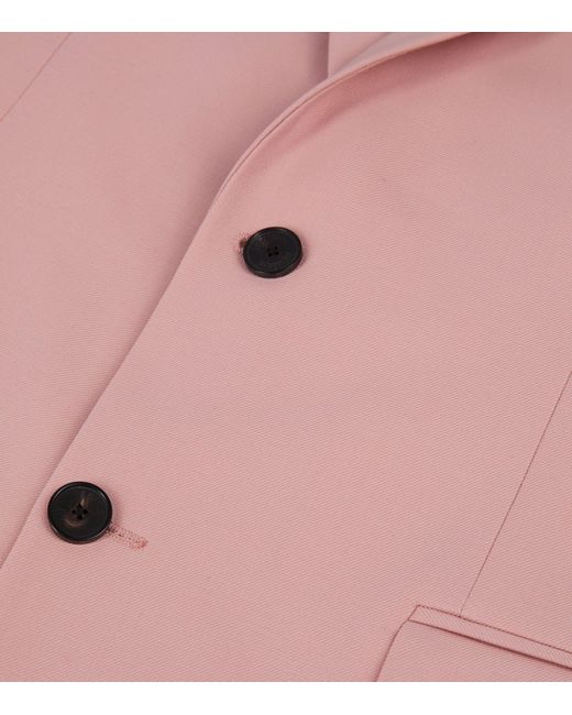 The Kooples Pink Wool-blend Blazer for men