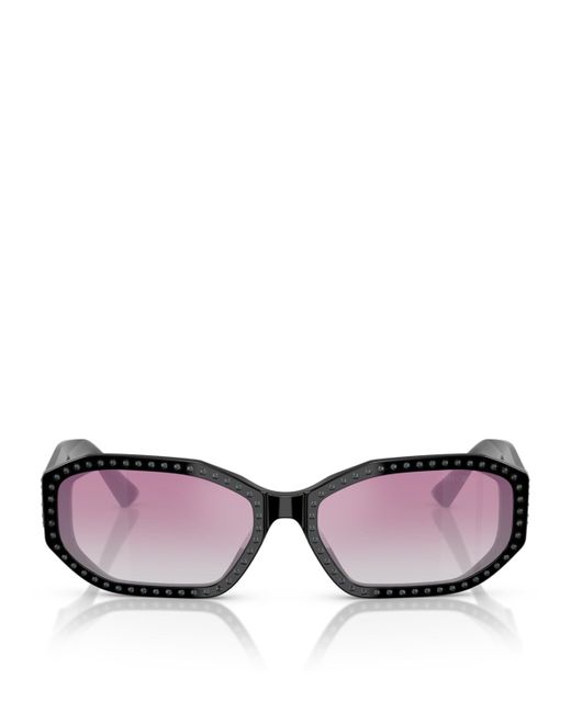 Jimmy Choo Black Acetate Jc5021Bu Sunglasses
