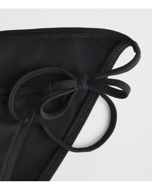 Eres Black Malou String Bikini Bottoms