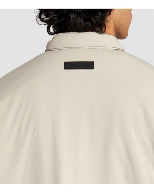 Fear Of God Natural Logo-patch Zip-up Jacket for men