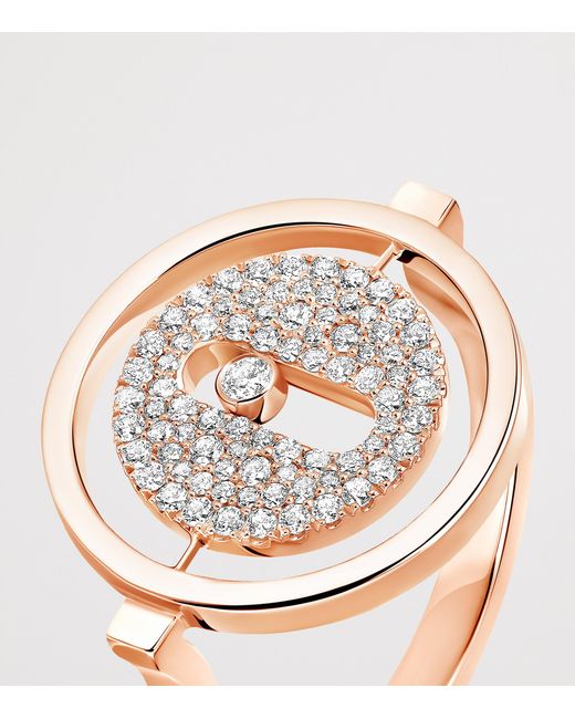 Messika White Lucky Move And Diamond Ring