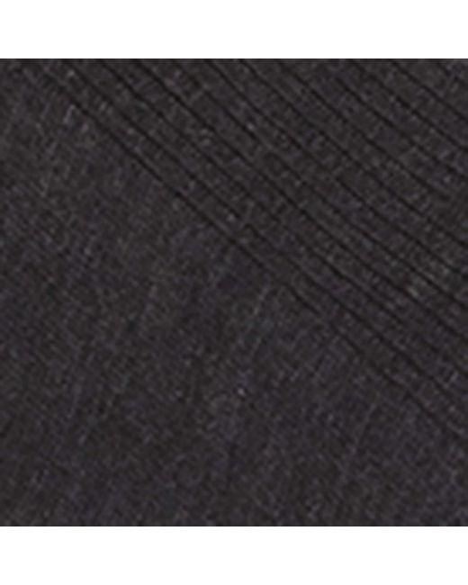 Pantherella Black Merino Wool-Blend Naish Long Socks for men