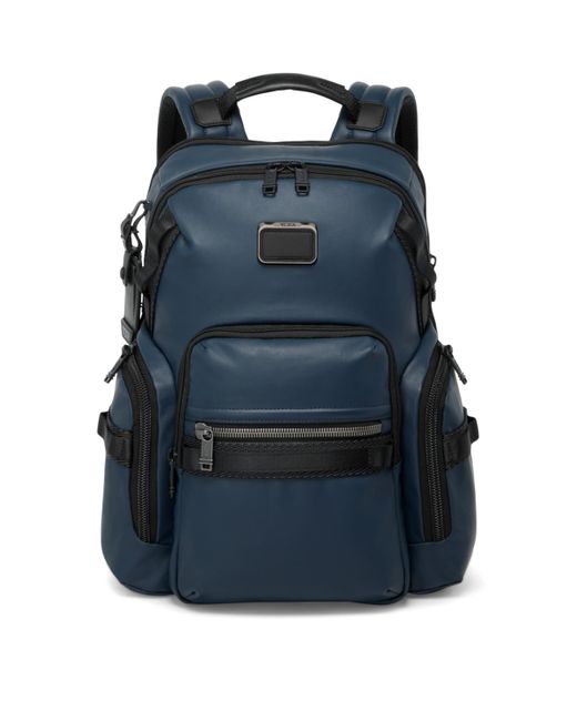 Tumi Blue Alpha Bravo Navigation Backpack