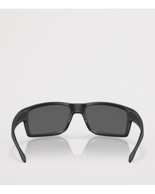 Oakley Gray Gibston Rectangle Sunglasses for men