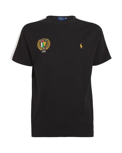 Polo Ralph Lauren Black Cotton Uae T-shirt for men