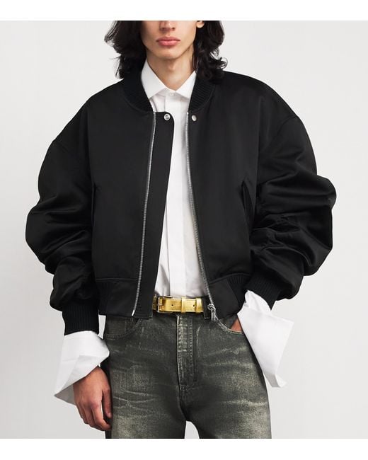 Comme des Garçons Metallic Leather Buckle Belt for men